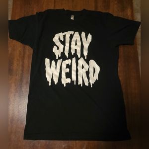 Stay Weird Glow in the Dark Wicked Clothes size Large